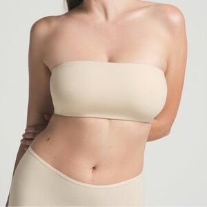 SKIMS Fits Everybody Bandeau Bra Sand Size M